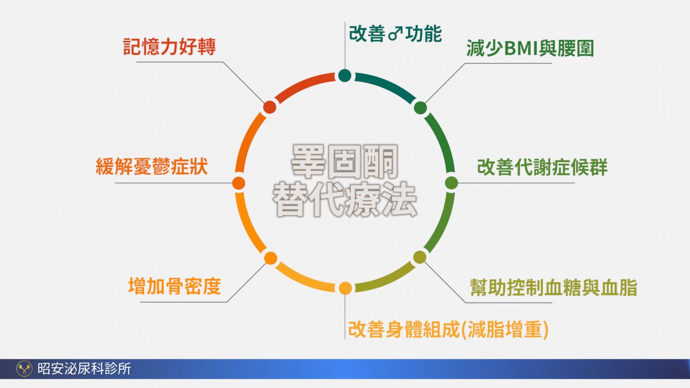 男性更年期與睪固酮補充 Testosterone replacement therapy 陳昭安醫師